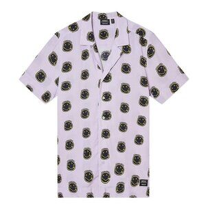 Wesc Nevin Happy Camp Shirt Purple Men’s XL